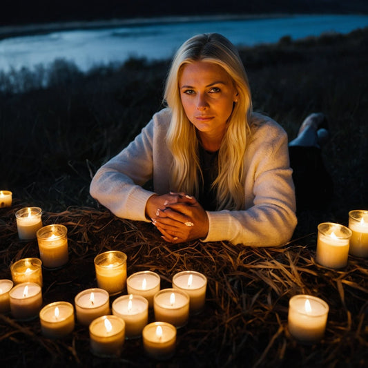 7 Powerful Ways to Channel Grief and Love Into Art - part 1 - Memory Flames