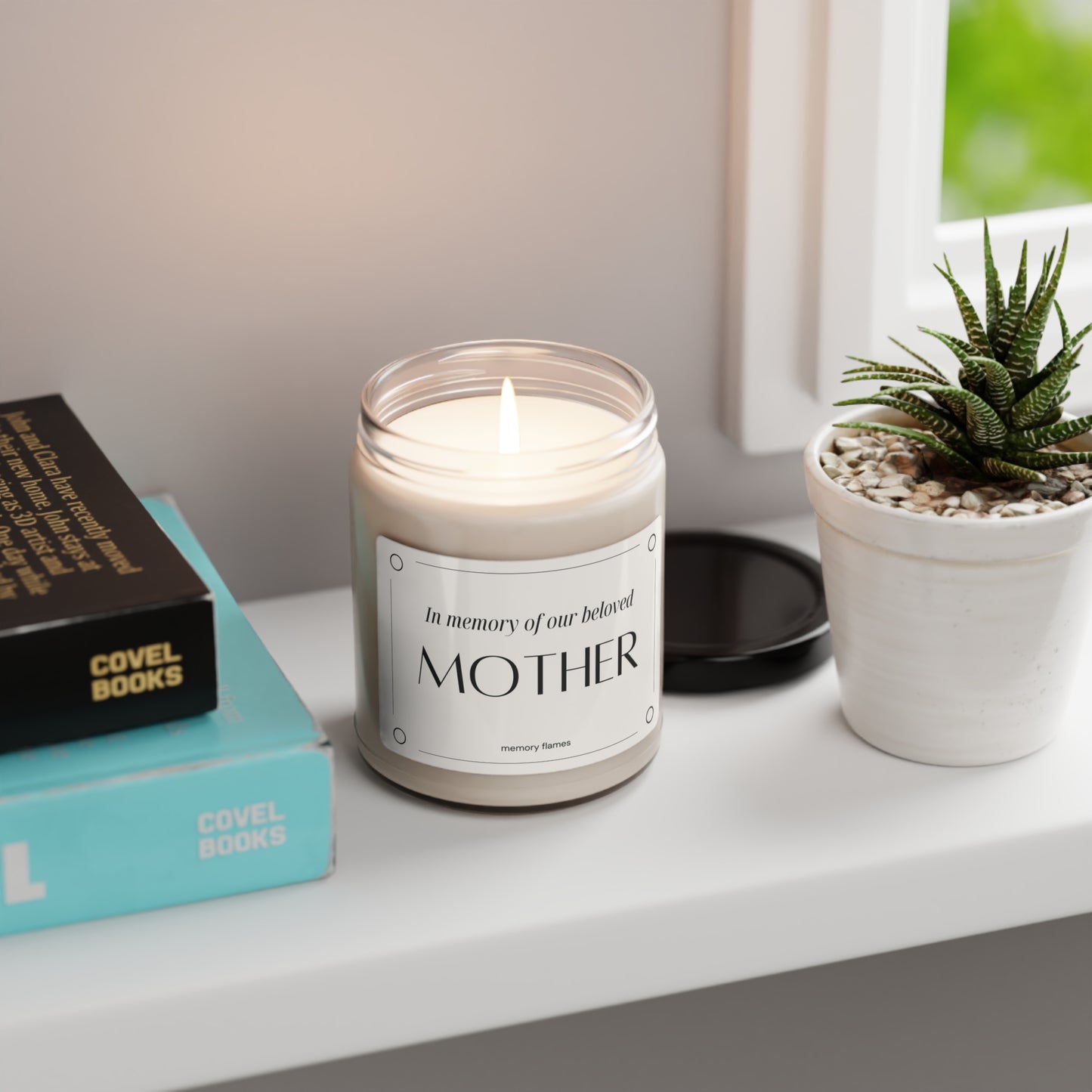 Soy Candle, In memory of our mother - Memorial Candles from Memory Flames